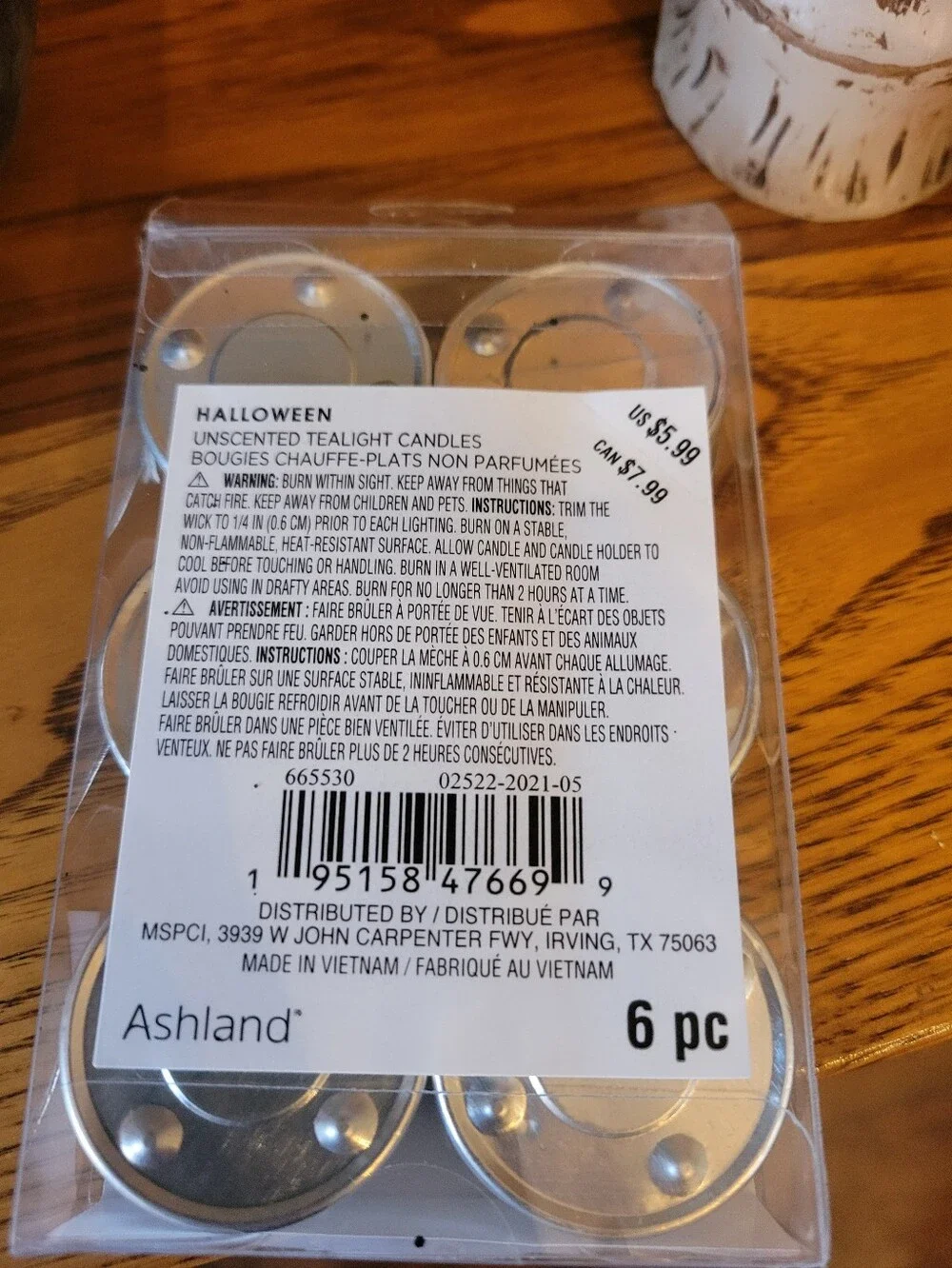 Ashland pack unscented